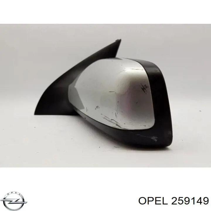 Зеркало заднего вида, левое Opel 259149 цена, от 36.16 USD
