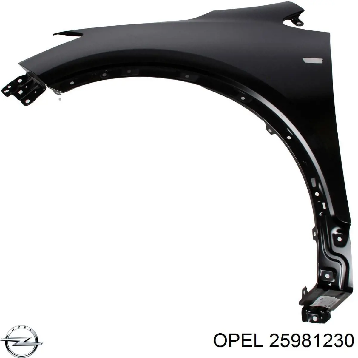 Крыло переднее левое Opel Mokka I внедорожник (J13) (2012 - 2019) цена, от 51.51 USD