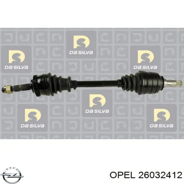 Привод передний левый Opel 374366 цена, от 18.40 USD