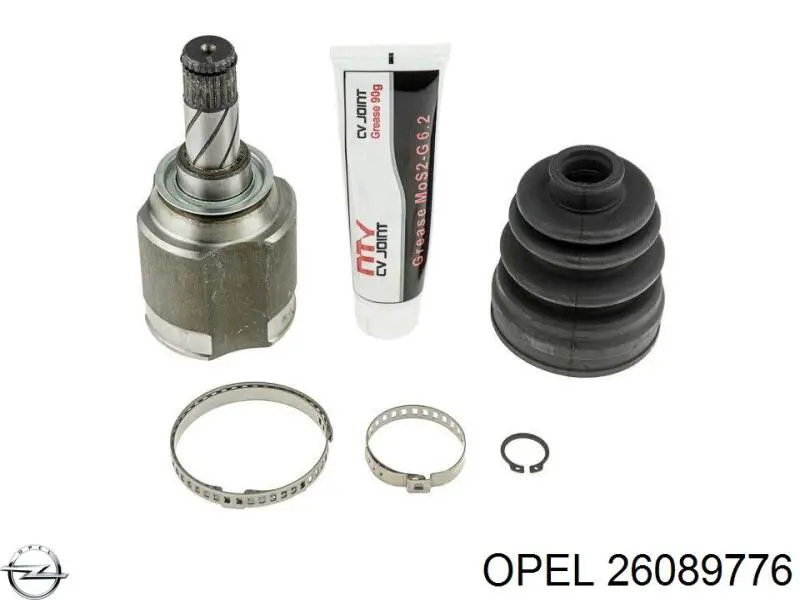 26089776 Opel ШРУС внутренний, передний