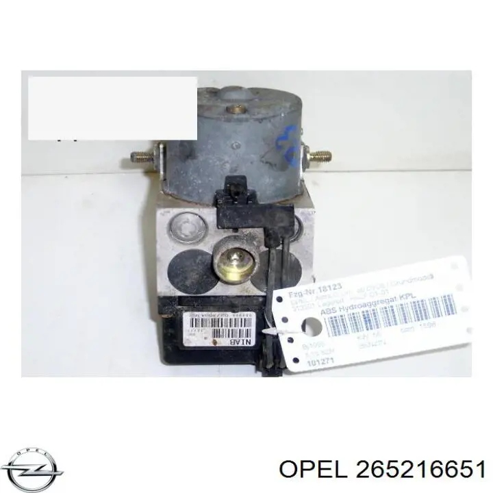 Unidade hidráulico de controlo ABS Opel Astra G F69