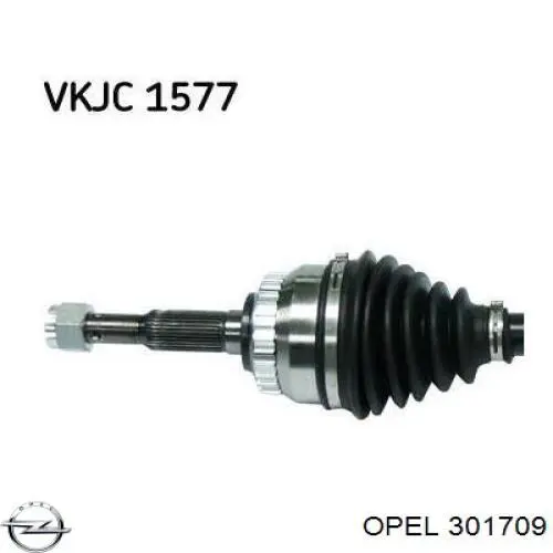 Пыльник шарнира угловых скоростей внутренний передний Opel 301709 цена, от 9.20 USD
