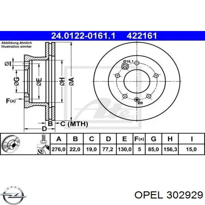  302929 Opel