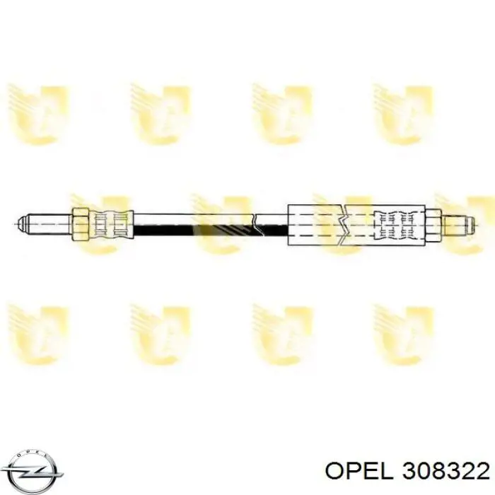 Цапфа (поворотный кулак) передний правый Opel 308322 цена, от 19.00 USD