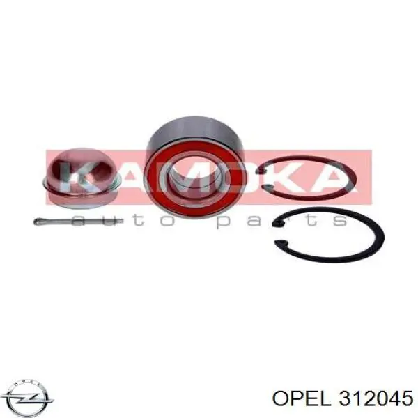 312045 Opel пружина передняя правая