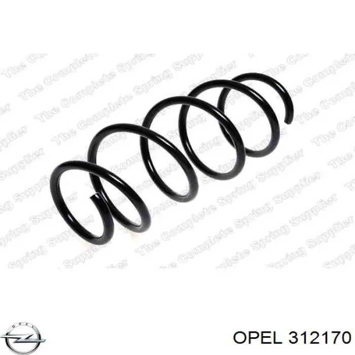 312170 Opel пружина передняя