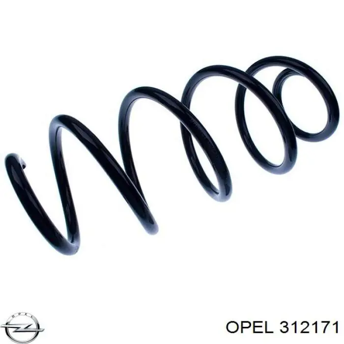312171 Opel пружина передняя