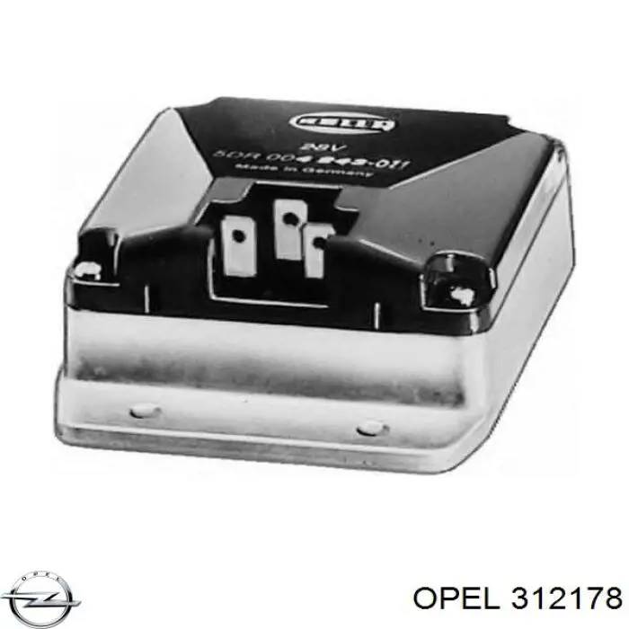 Купить 312178 Opel Винтовая пружина подвеска