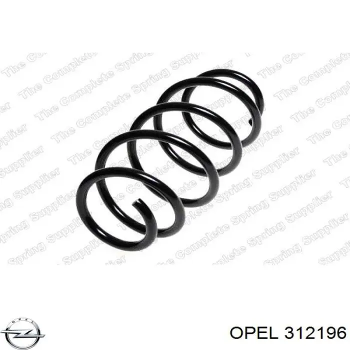 312196 Opel пружина передняя