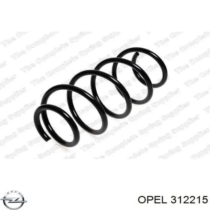 312215 Opel пружина передняя