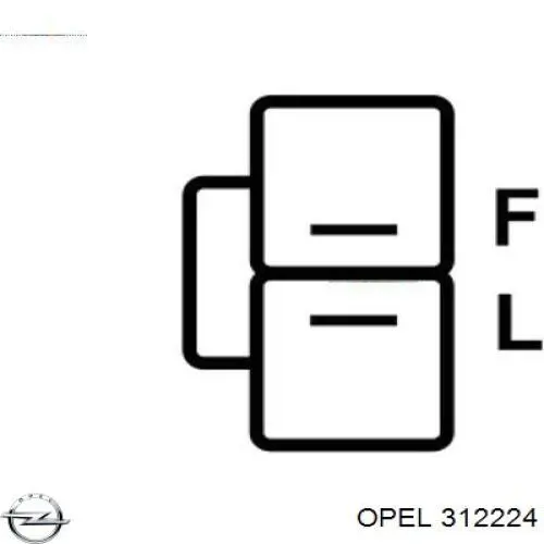 Проставка (резиновое кольцо) пружины передней нижняя на Opel Omega B 