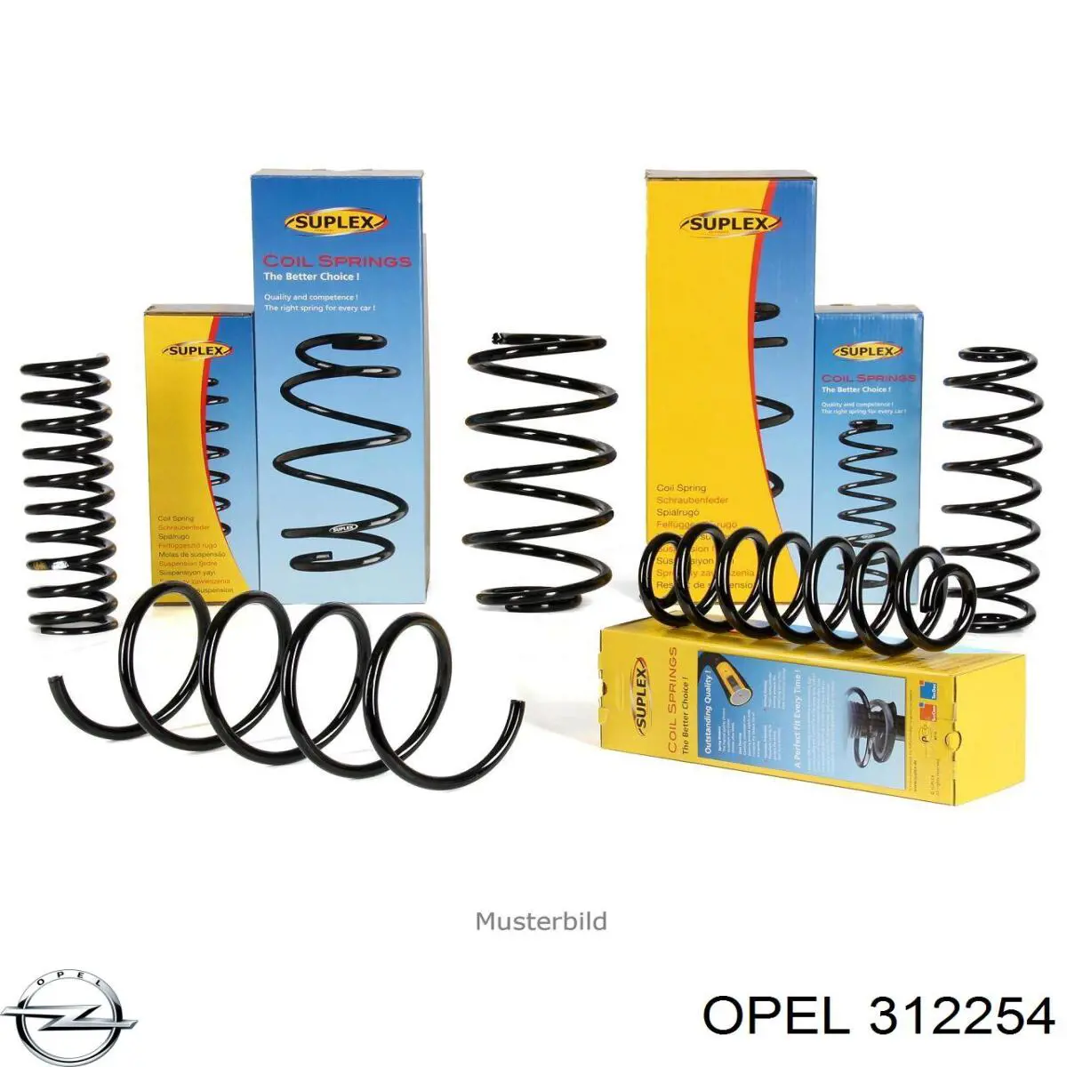 Пружина амортизатора передняя Opel 312254 цена, от 32.56 USD