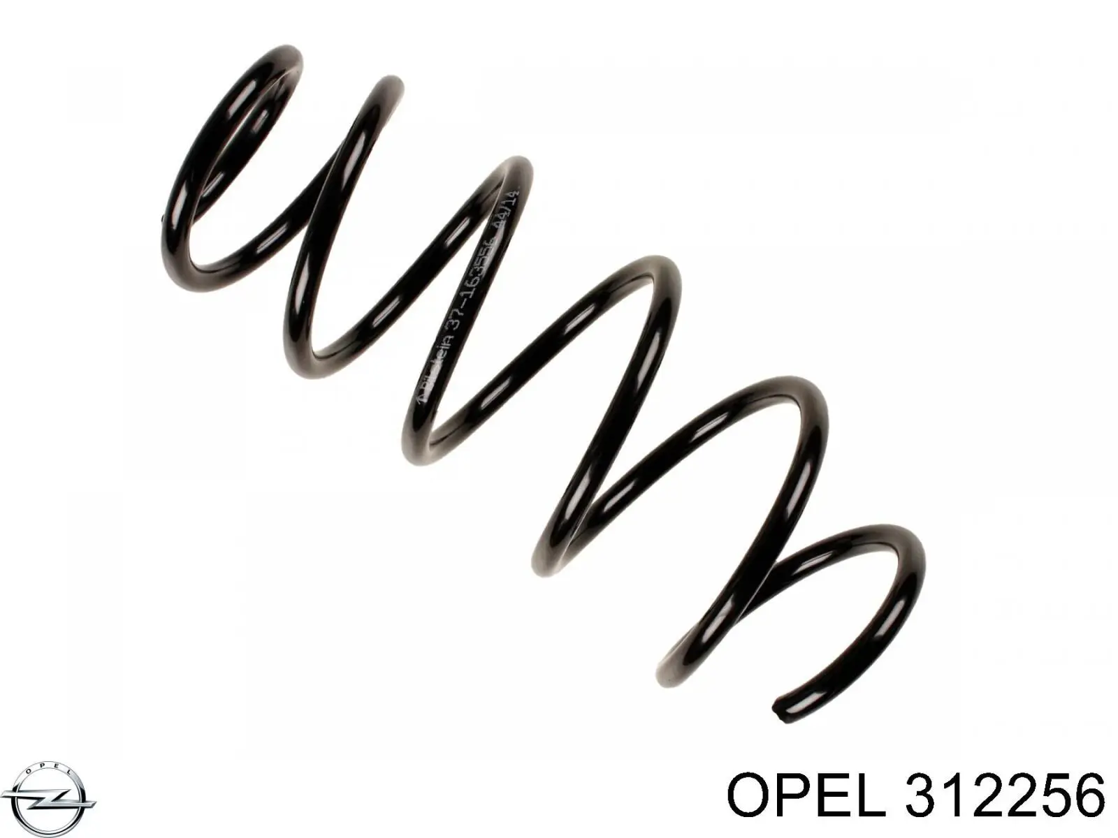 312256 Opel пружина передняя