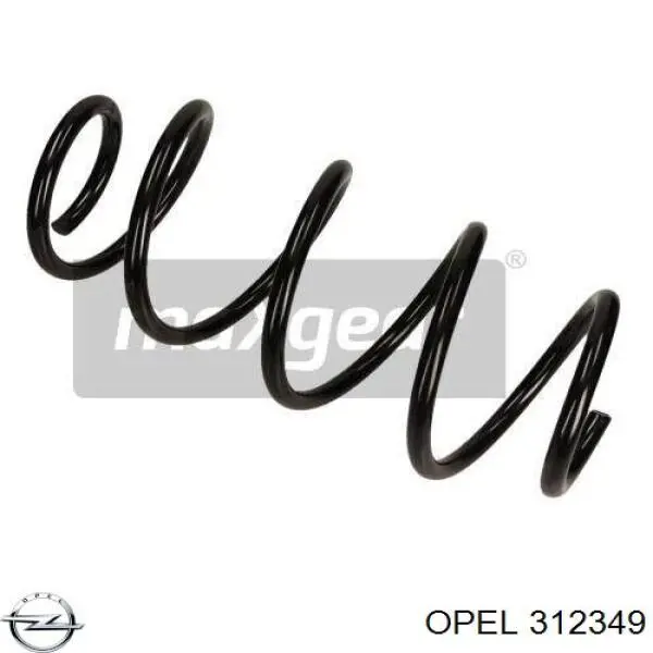 312349 Opel пружина передняя