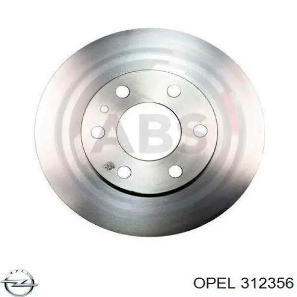 312356 Opel mola dianteira