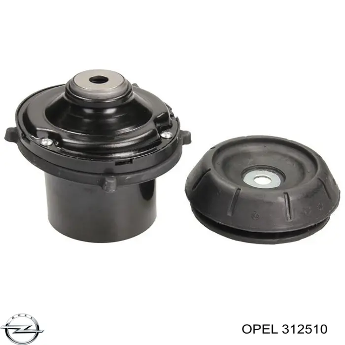 312510 Opel Подушка амортизатора переднего