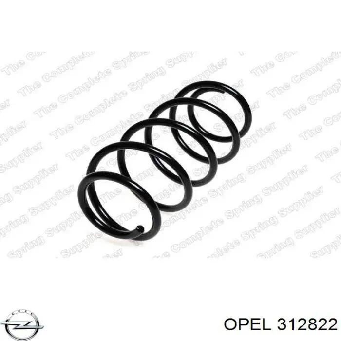 312822 Opel пружина передняя