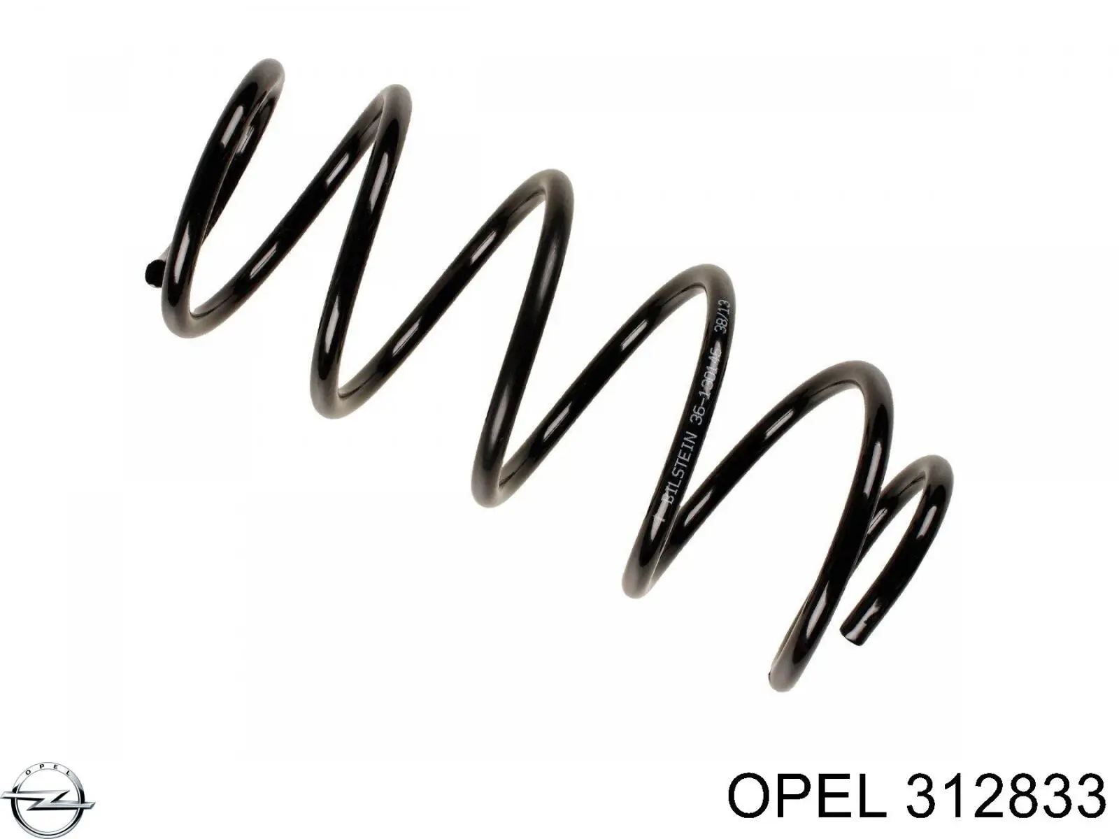 Пружина амортизатора передняя Opel 312833 цена, от 20.01 USD