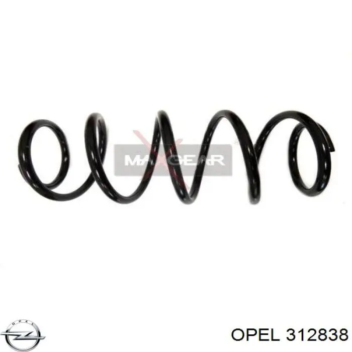 Купить 312838 Opel Винтовая пружина подвеска