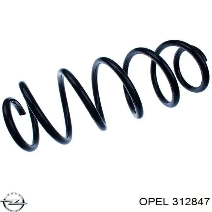 312847 Opel пружина передняя