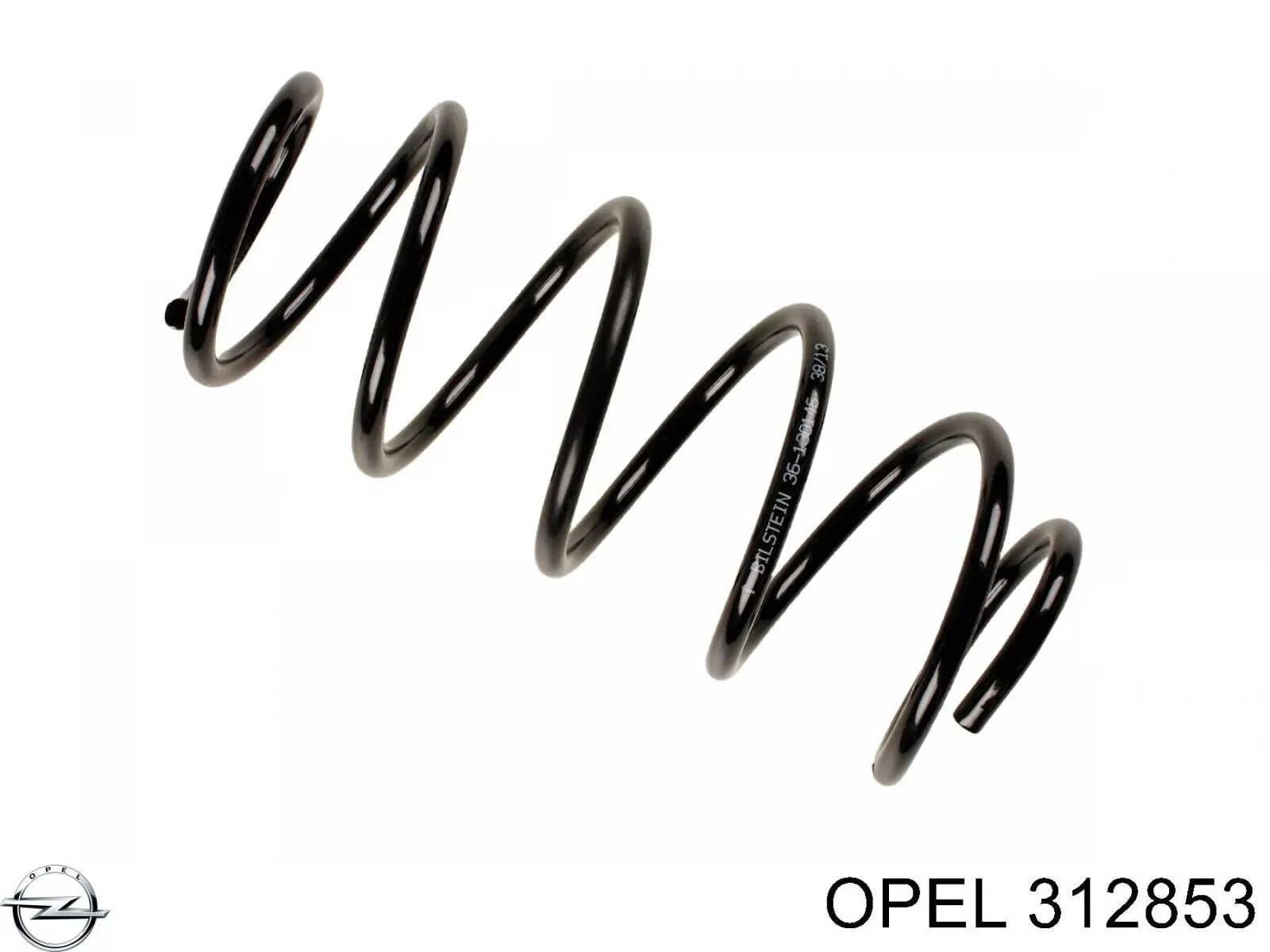 Передняя пружина 312853 Opel