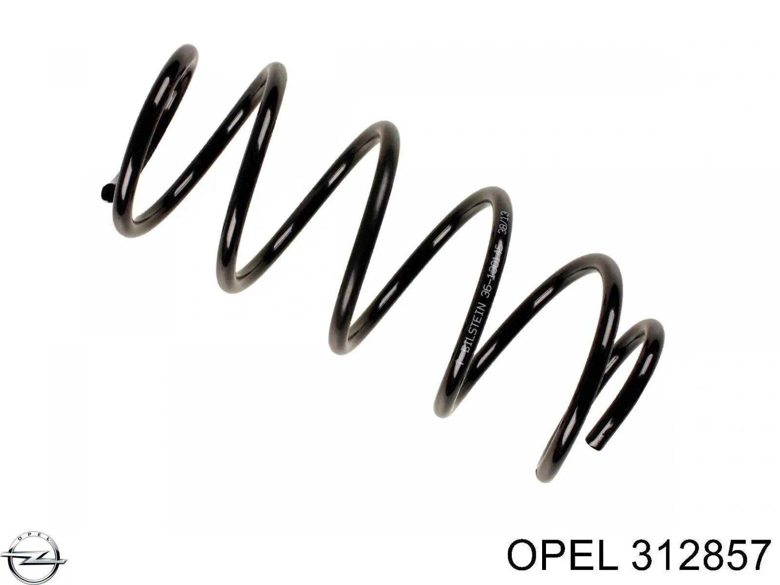 Передняя пружина 312857 Opel