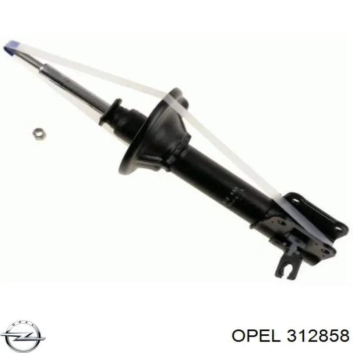 312858 Opel пружина передняя