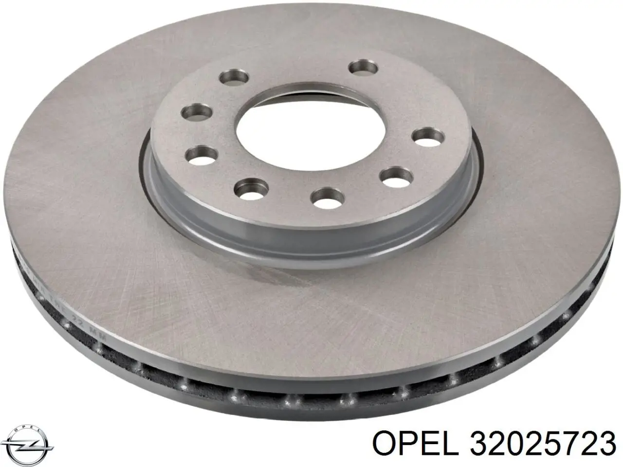 32025723 Opel диск тормозной передний