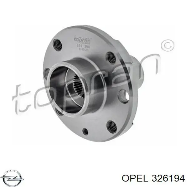 326194 Opel ступица передняя