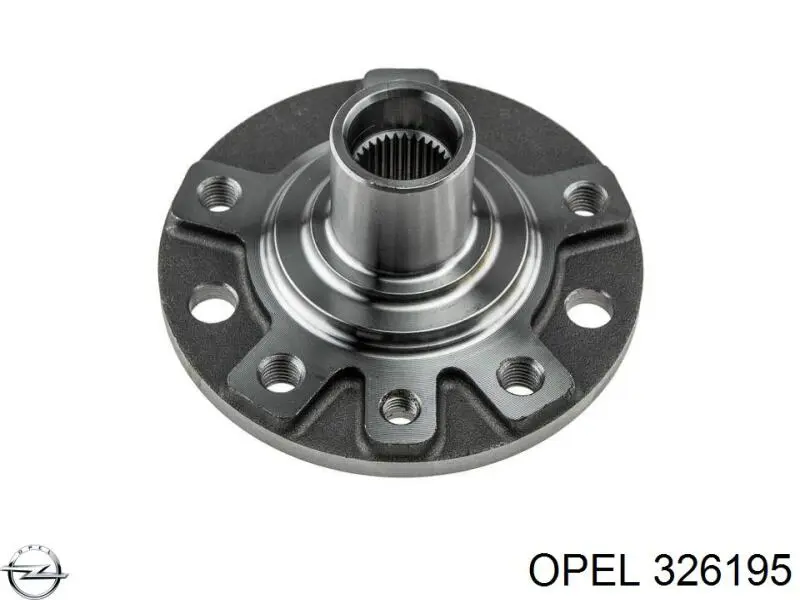 326195 Opel ступица передняя