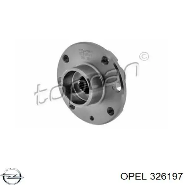 326197 Opel ступица передняя