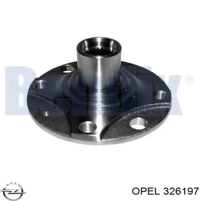 Ступицы передних колес Opel 326197 цена, от 22.74 USD