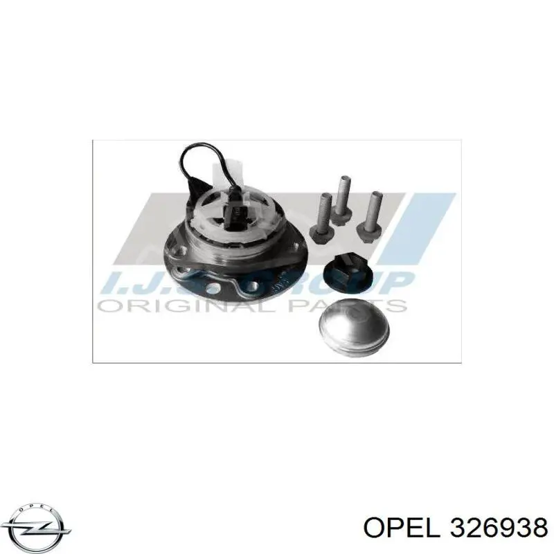 Купить 326938 Opel Гайка передней ступицы