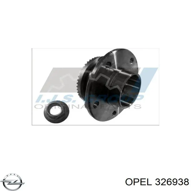 Гайка ступицы передней Opel 326938 цена, от 1.42 USD