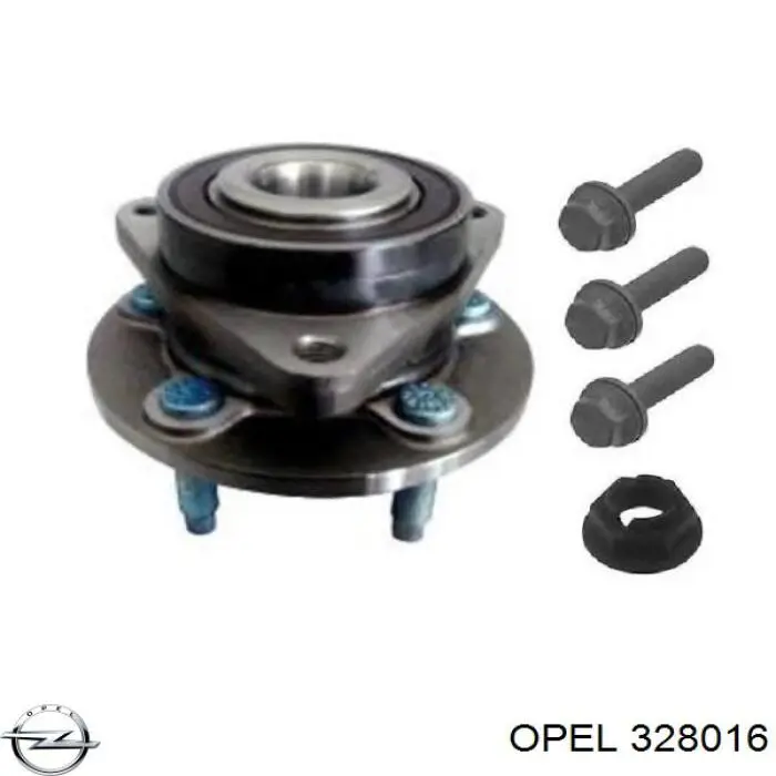 Передняя ступица 328016 Opel