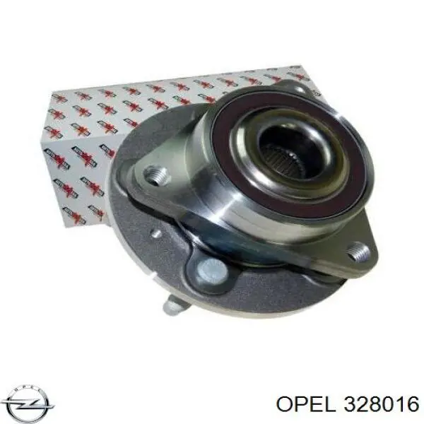 Ступица (передняя) Opel 328016