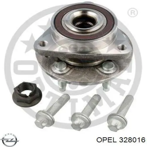 Купить 328016 Opel Ступица переднего колеса