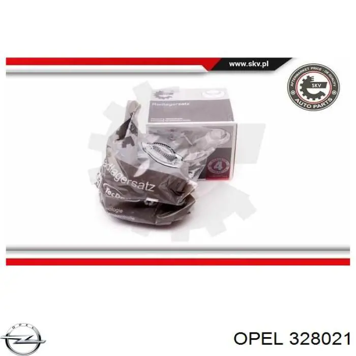 Ступицы передних колес Opel 328021 цена, от 39.51 USD