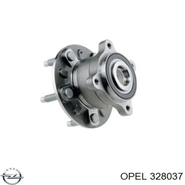 328037 Opel ступица задняя