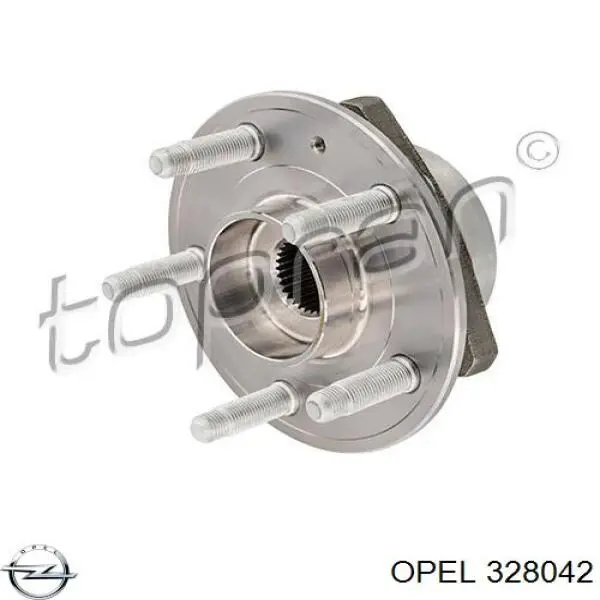 Купить 328042 Opel Ступица переднего колеса