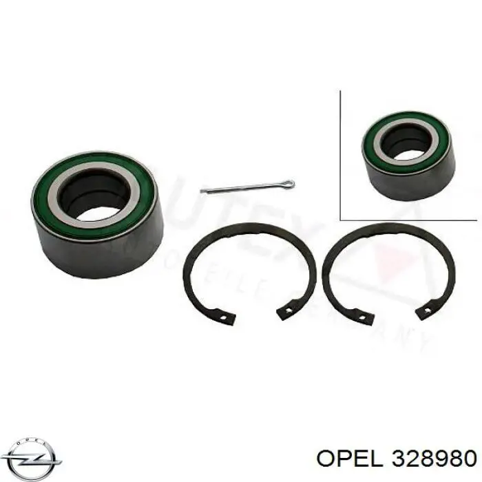 Комплект подшипника ступицы колеса Opel 328980 цена, от 17.69 USD