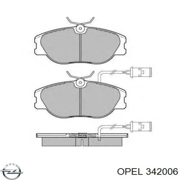 Амортизатор передний 342006 Opel