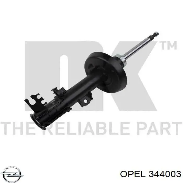 Амортизатор подвески передний левый Opel 344003 цена, от 60.50 USD