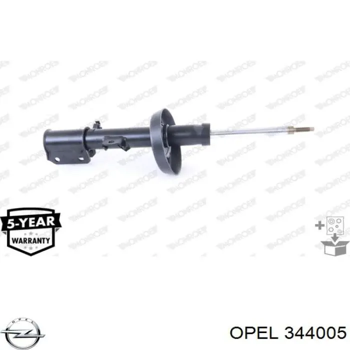 344005 Opel amortecedor dianteiro direito