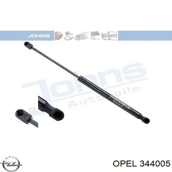 Амортизатор подвески передний левый Opel 344005 цена, от 25.34 USD