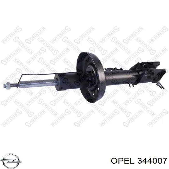 344007 Opel амортизатор передний правый