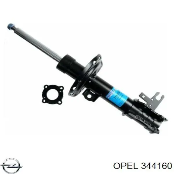 344160 Opel амортизатор передний правый