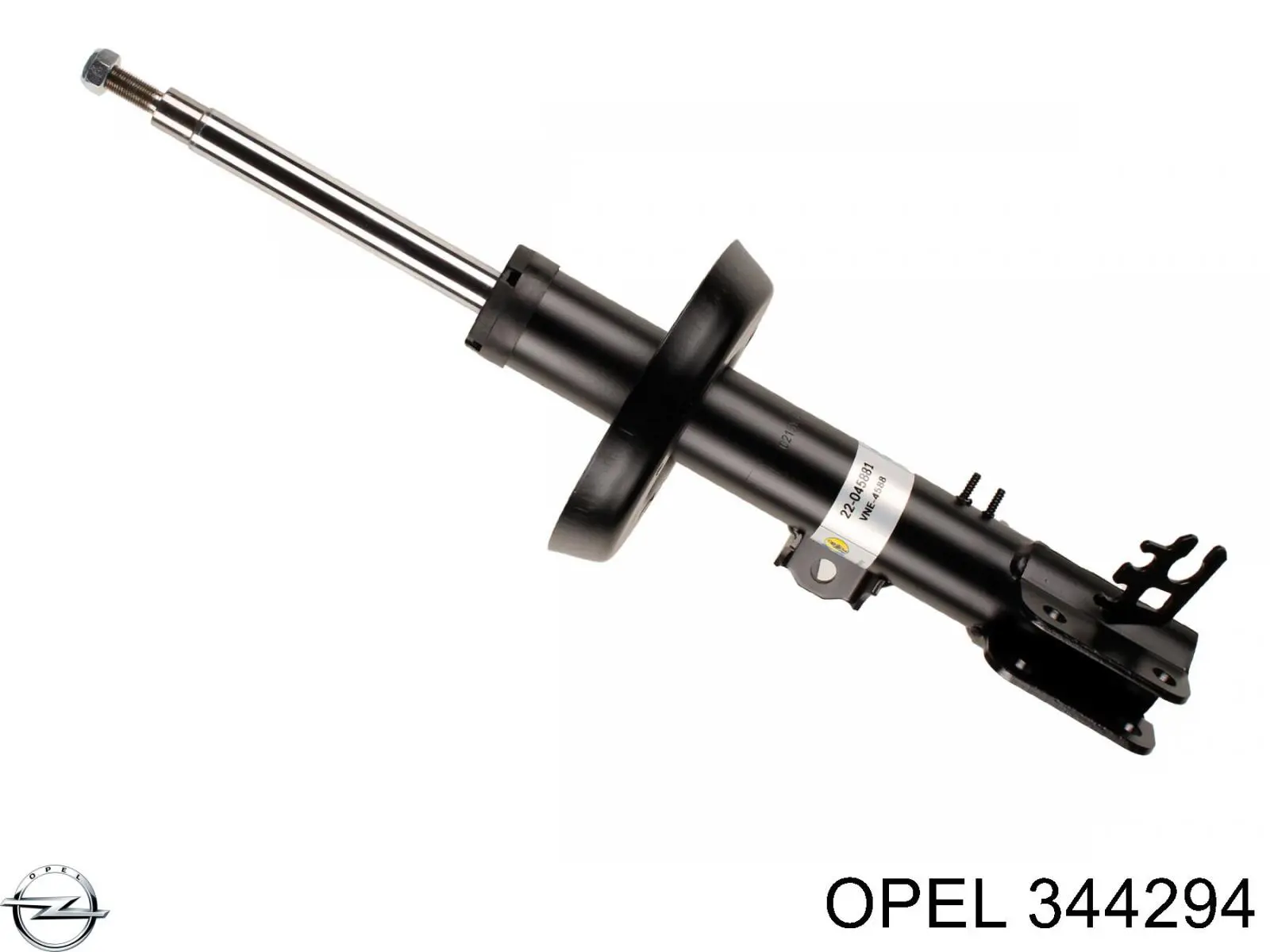 344294 Opel амортизатор передний правый