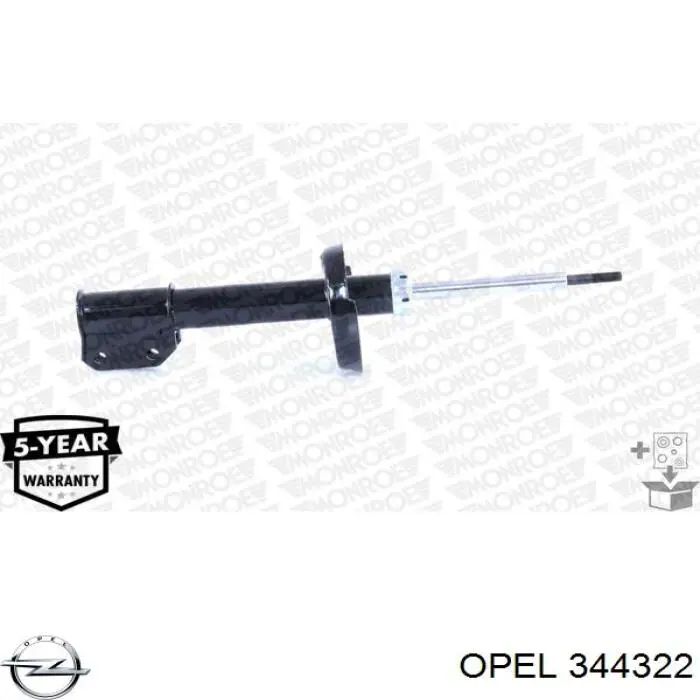 Стойка амортизатора передняя Opel 344322 цена, от 39.89 USD