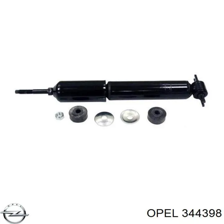 344398 Opel амортизатор передний правый